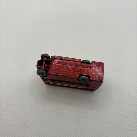 Lesney Matchbox, No.5 London Red Double Decker Bus, Circa 1957 Vintage Rare Find - Picture 7 of 7